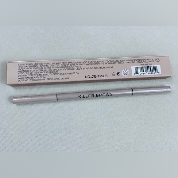 Xime Beauty Killer Brows Dark Brown & Medium Brown (8) -NWT - Picture 6 of 14